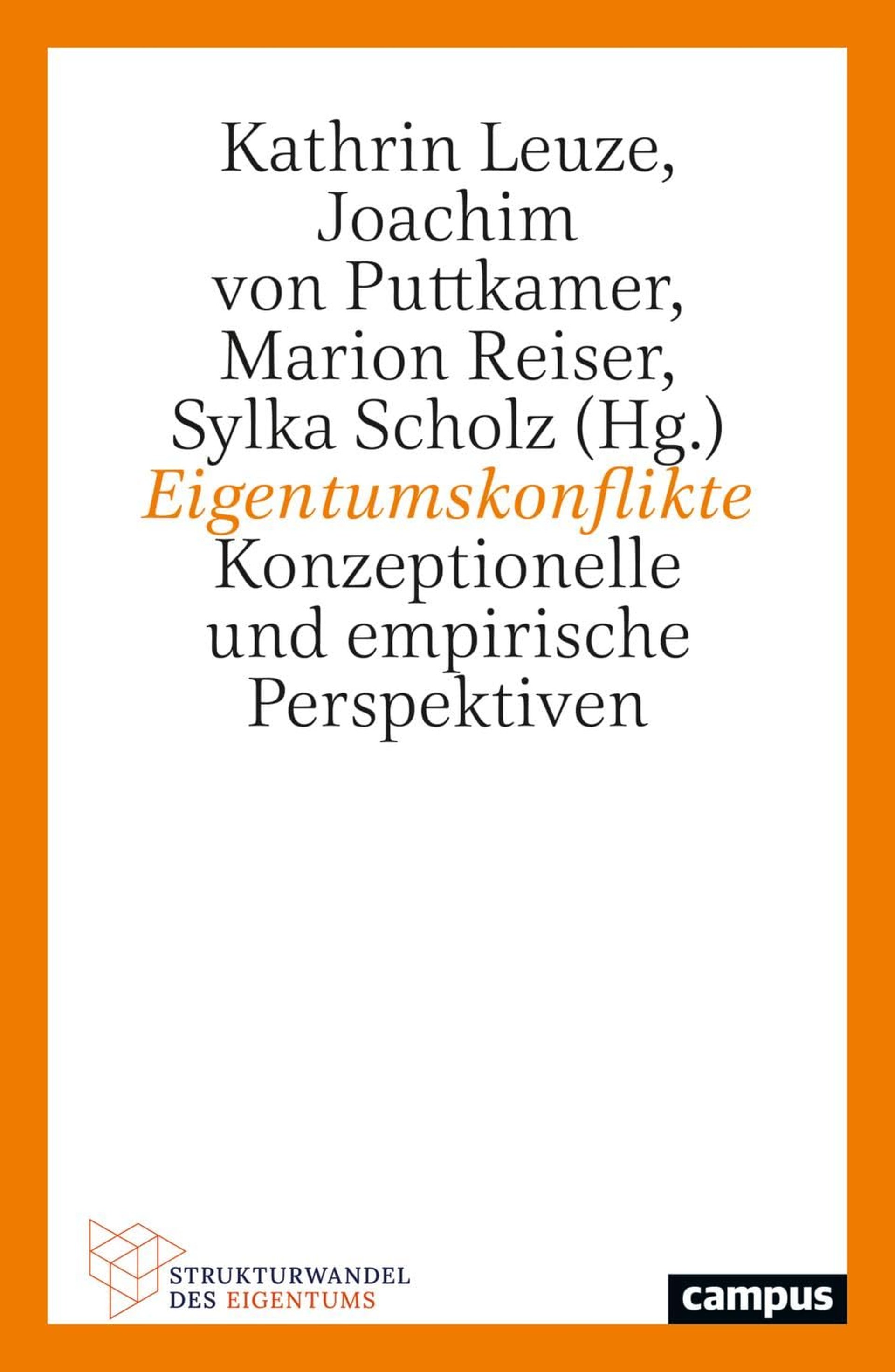 Cover von "Eigentumskonflikte"