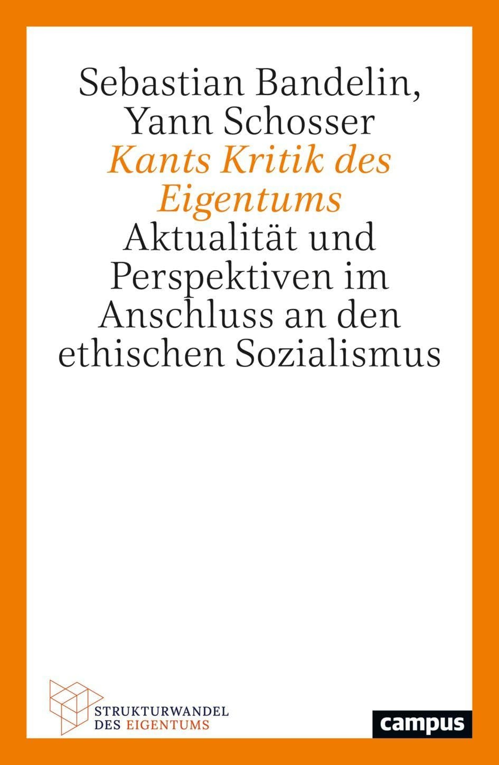 Cover von "Kants Kritik des Eigentums"